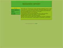 Tablet Screenshot of baraneksport.vfirma.pl